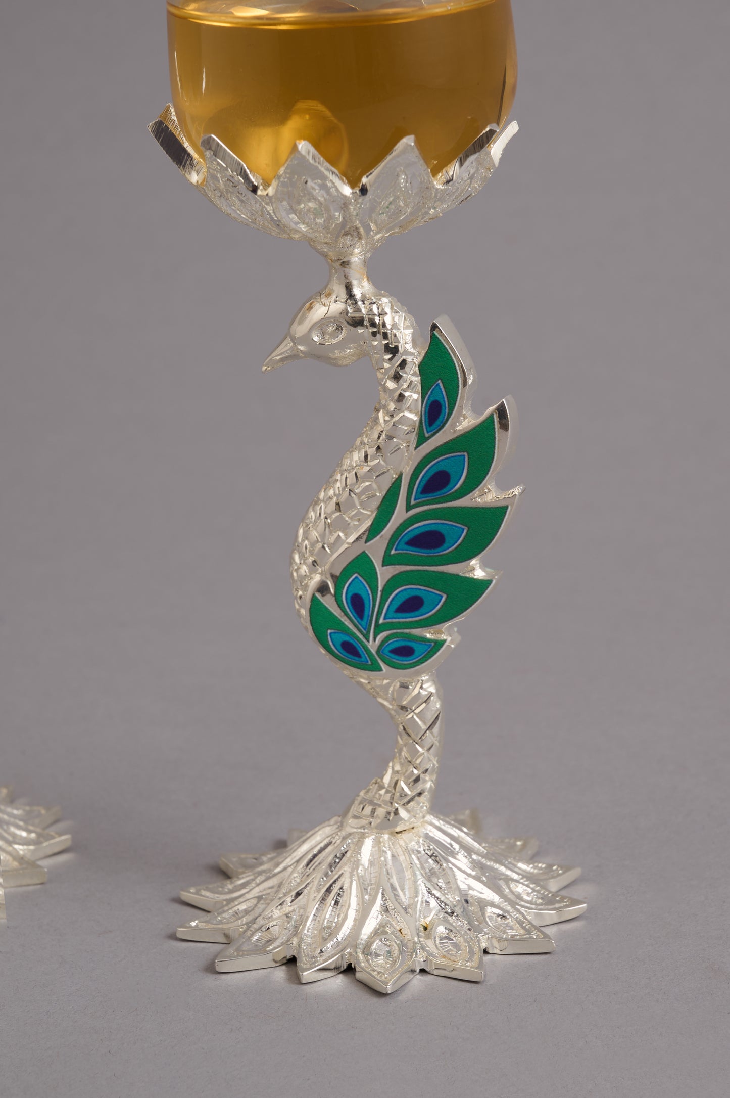 Peacock Glass