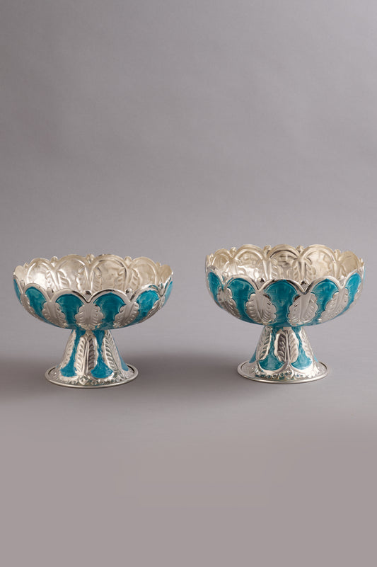 Turquoise Serving Bowl