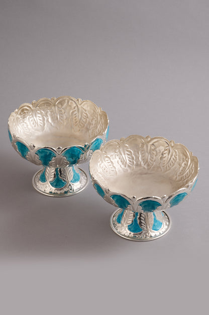 Turquoise Serving Bowl