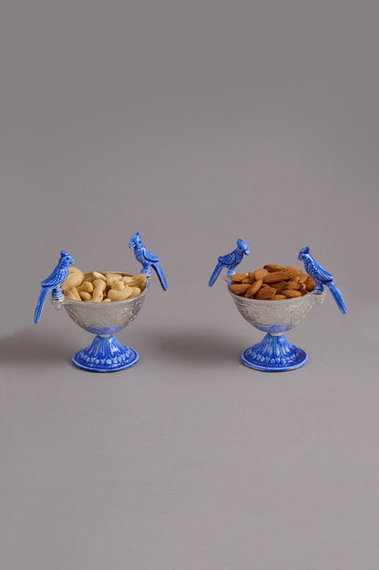 Bird Accent Snack Bowl Set