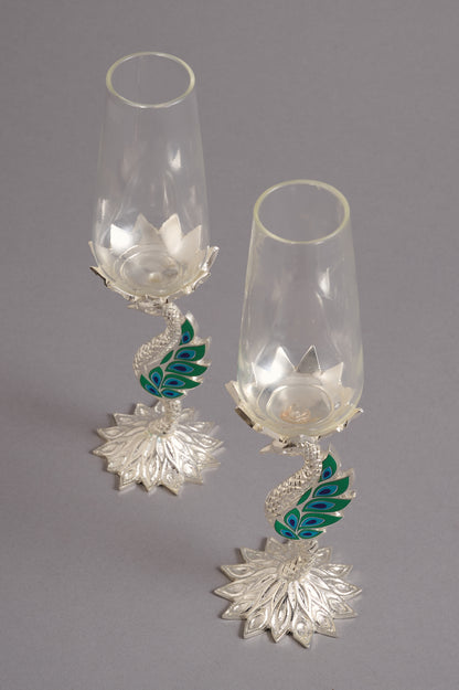Peacock Glass