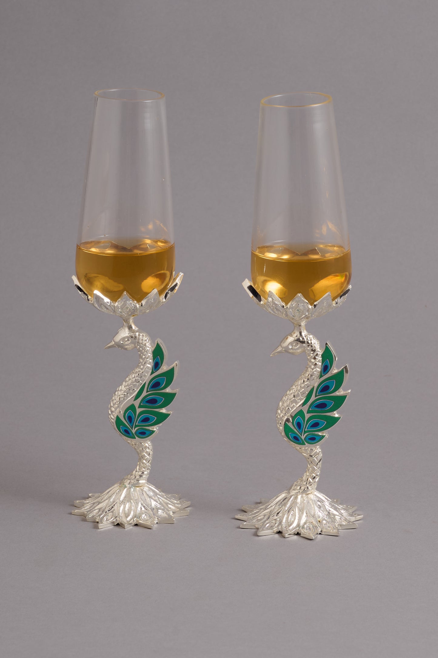Peacock Glass