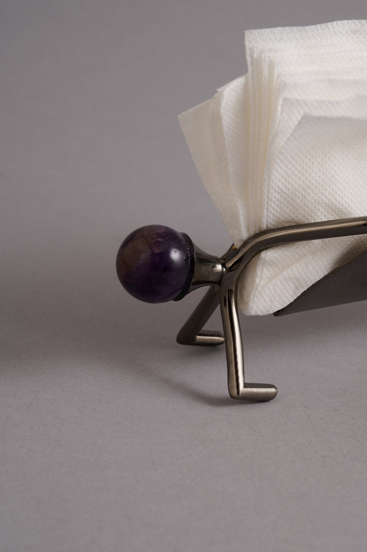 Napkin Holder with Figure Accent