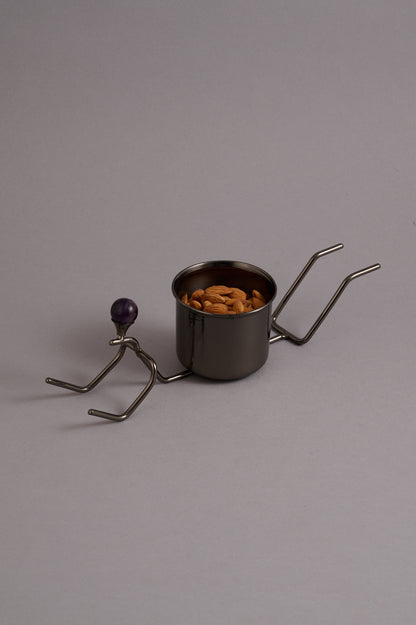 Snack Bowl with Reclining Figure