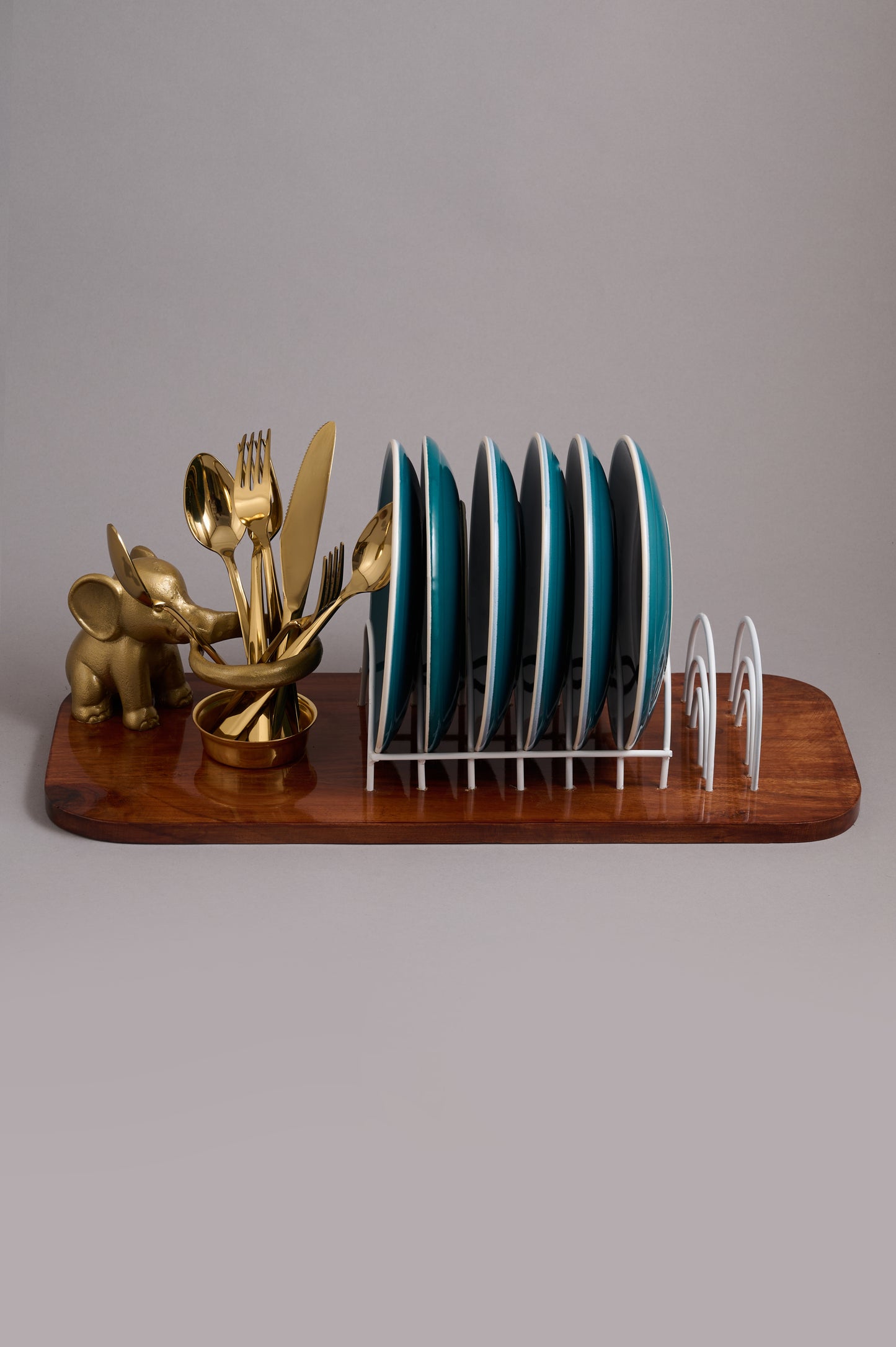 Gold Elephant Dining Set